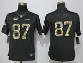 Women Limited Nike Green Bay Packers #87 Jordy Nelson Anthracite Salute to Service Stitched Jersey,baseball caps,new era cap wholesale,wholesale hats